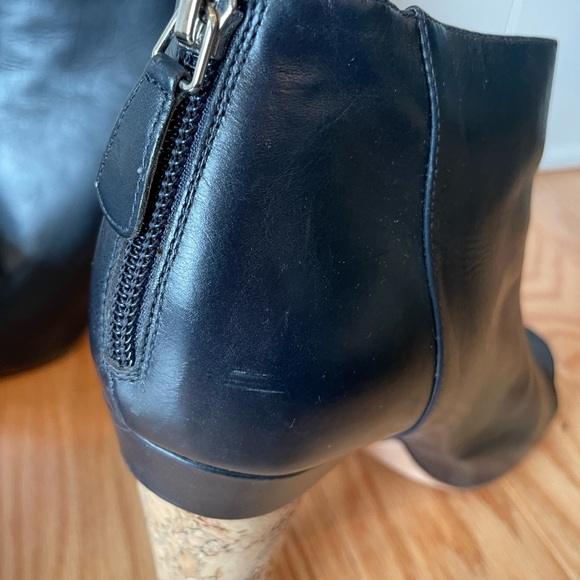 Chanel open toe bootie with cork heel - Picture 10 of 10